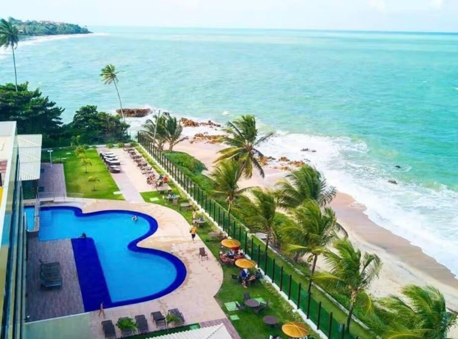 Tabatinga Flat - Pe Na Areia! Beira Mar! Appartement Conde  Buitenkant foto