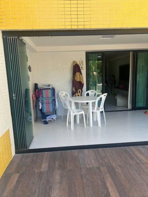 Tabatinga Flat - Pe Na Areia! Beira Mar! Appartement Conde  Buitenkant foto