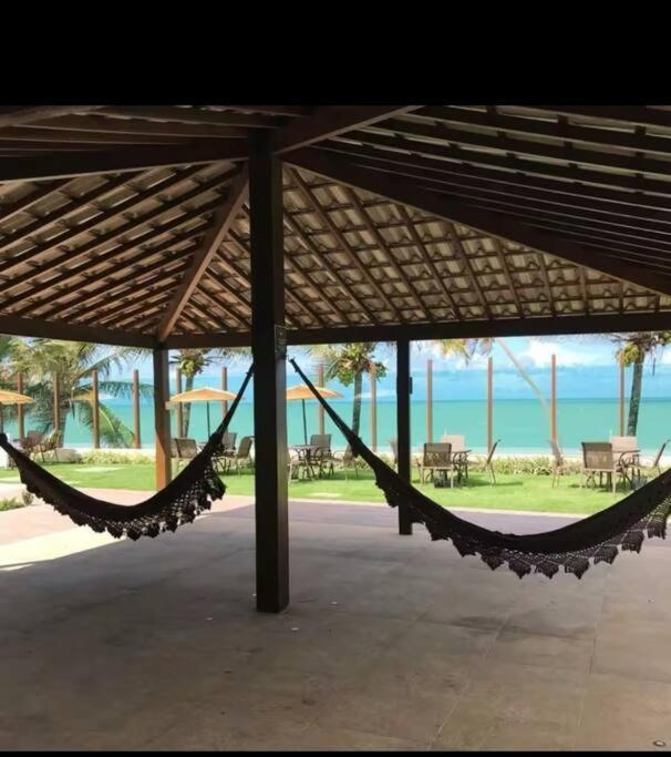 Tabatinga Flat - Pe Na Areia! Beira Mar! Appartement Conde  Buitenkant foto